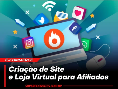 Criação de Site e Loja Virtual para Afiliados