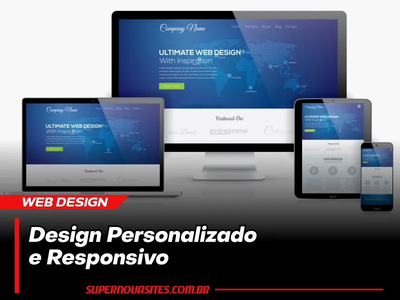 Design Personalizado e Responsivo Design Personalizado e Responsivo