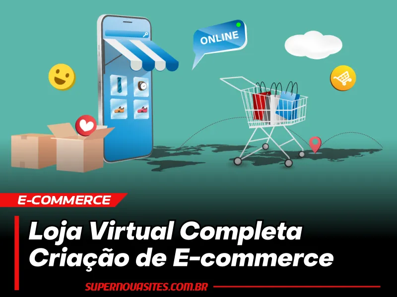 Loja Virtual Completa - Criação de E-commerce Profissional